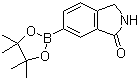 structure of CAS# 1004294-80-7, 1-异吲哚酮-6-硼酸频哪醇酯