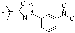 structure of CAS# 1004398-30-4, 5-叔丁基-3-(3-硝基苯基)-1,2,4-恶二唑