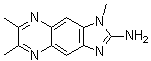 CAS 登录号：1004510-31-9, 1,6,7-三甲基-1H-咪唑并[4,5-g]喹喔啉-2-胺