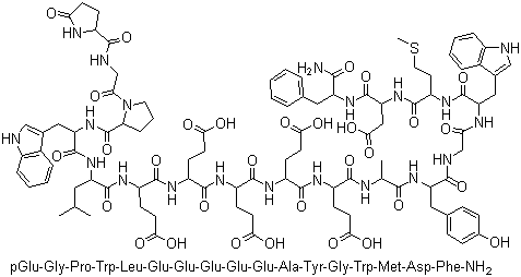 structure of CAS# 10047-33-3, 胃膜素
