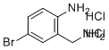 structure of CAS# 1004997-73-2, 2-(氨基甲基)-4-溴苯胺二盐酸盐