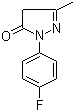 CAS 登录号：100553-83-1, 1-(4-氟苯基)-3-甲基-2-吡唑啉-5-酮
