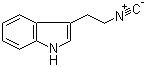 CAS 登录号：100571-64-0, 3-(2-异氰基乙基)-1H-吲哚