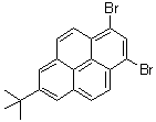 structure of CAS# 1005771-04-9, 1,3-二溴-7-叔丁基芘