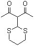 CAS 登录号：100596-16-5, 3-(1,3-二噻烷-2-基)-2,4-戊二酮