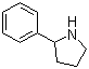 structure of CAS# 1006-64-0, 2-苯基吡咯烷