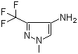 structure of CAS# 1006436-44-7, 1-甲基-3-(三氟甲基)-1H-吡唑-4-胺