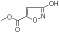 structure of CAS# 10068-07-2, 3-羟基异恶唑-5-甲酸甲酯