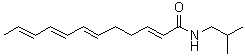 beta-Sanshool molecular structure (CAS 10076-00-3)