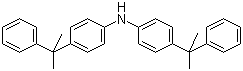 structure of CAS# 10081-67-1, Bis[4-(2-phenyl-2-propyl)phenyl]amine