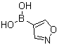 structure of CAS# 1008139-25-0, 异恶唑-4-基硼酸