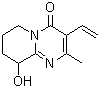 CAS # 1008796-23-3, 3-Vinyl-6,7,8,9-tetrahydro-9-hydroxy-2-methyl-4H-pyrido[1,2-a]pyrimidin-4-one