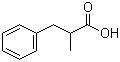 CAS 登录号：1009-67-2, 2-苄基丙酸, alpha-甲基氢肉桂酸