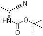 structure of CAS# 100927-09-1, (R)-1-氰基乙基氨基甲酸叔丁酯