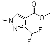 CAS # 1009318-82-4, 3-(Difluoromethyl)-1-methyl-1H-pyrazole-4-carboxylic acid methyl ester