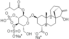 CAS 登录号：100938-11-2, 苍术苷二钠盐