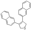 CAS # 100989-95-5, 2,5-Dihydro-3,4-di-2-naphthalenylthiophene