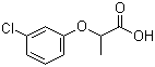 CAS 登录号：101-10-0, 2-(3-氯苯氧基)丙酸, 间氯苯氧异丙酸