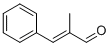 CAS # 101-39-3, 2-methyl-3-phenylprop-2-enal, Density|1.0&plusmn;0.1 g/cm<sup>3</sup>, Calc.<sup>*</sup>,Index of Refraction|1.563, Calc.<sup>*</sup>, 1.605  (Expl.),Boiling Point|254.6&plusmn;9.0 $degree$C (760 mmHg), Calc.<sup>*</sup>, 138-140 $degree$C (14 mmHg) (Expl.),Flash Point|79.4&plusmn;0.0 $degree$C, Calc.<sup>*</sup>, (E)-2-methyl-3-phenylprop-2-enal