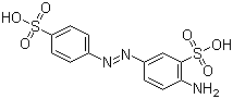 CAS # 101-50-8, 4-Aminoazobenzene-3,4'-disulfonic acid, 2-Amino-5-[(4-sulfophenyl)azo]-benzenesulfonic acid, 4-[(4-Amino-3-sulfophenyl)azo]benzenesulfonic acid