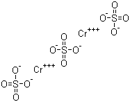 CAS # 10101-53-8, Chromic sulfate, Sulfuric acid chromium (3+) salt (3:2), Dichromium trisulfate