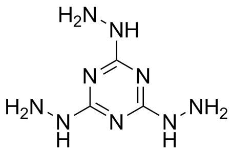 2,4,6-Trihydrazino-1,3,5-triazine molecular structure (CAS 10105-42-7)