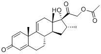 CAS 登录号：10106-41-9, 瓦莫洛龙乙酸酯