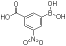structure of CAS# 101084-81-5, 3-羧基-5-硝基苯硼酸