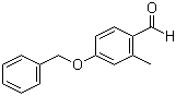 structure of CAS# 101093-56-5, 2-Methyl-4-benzyloxybenzaldehyde
