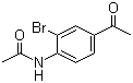 CAS # 101209-08-9, 4'-Acetamido-3'-bromoacetophenone, 4'-Acetyl-2'-bromoacetanilide