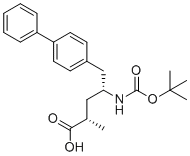 structure of CAS# 1012341-54-6, (2S,4R)-5-([1,1'-联苯]-4-基)-4-((叔-丁氧羰基)氨基)-2-甲基戊酸