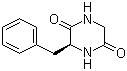 structure of CAS# 10125-07-2, 环(甘氨酰-L-苯丙氨酰)