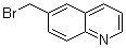 structure of CAS# 101279-39-4, 6-(Bromomethyl)quinoline