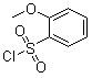 structure of CAS# 10130-87-7, 2-Methoxyphenylsulfonyl chloride