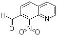 structure of CAS# 101327-87-1, 8-硝基喹啉-7-甲醛