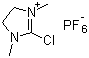 structure of CAS# 101385-69-7, 2-氯-1,3-二甲基咪唑鎓六氟磷酸盐