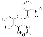 CAS # 10139-01-2, 2'-Nitrophenyl 2-acetamido-2-deoxy-alpha-D-glucopyranoside, o-Nitrophenyl 2-acetamido-2-deoxy-alpha-D-glucopyranoside