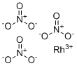 CAS # 10139-58-9, Rhodium(III) nitrate, rhodium(+2) cation trinitrate