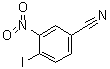 structure of CAS# 101420-79-5, 4-碘-3-硝基苯甲腈