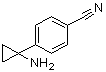 structure of CAS# 1014645-75-0, 4-(1-氨基环丙基)苯甲腈