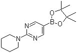 structure of CAS# 1015242-08-6, 2-哌啶基嘧啶-5-硼酸频哪醇酯