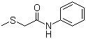 CAS 登录号：10156-36-2, 2-(甲硫基)乙酰苯胺