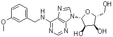 N-[(3-Methoxyphenyl)methyl]-adenosine molecular structure (CAS 101565-95-1)