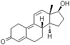 structure of CAS# 10161-33-8, 孕三烯酮
