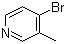 structure of CAS# 10168-00-0, 4-溴-3-甲基吡啶