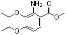 CAS # 1017083-69-0, 2-Amino-3,4-diethoxybenzoic acid methyl ester