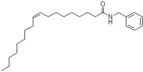 (9Z)-N-苄基-9-十八碳烯酰胺分子结构 (CAS 101762-87-2)