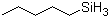 n-Pentylsilane molecular structure (CAS 10177-98-7)