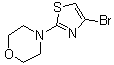 structure of CAS# 1017781-60-0, 4-(4-溴-2-噻唑基)吗啉