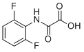 structure of CAS# 1018295-42-5, 2-((2,6-二氟苯基)氨基)-2-氧代乙酸